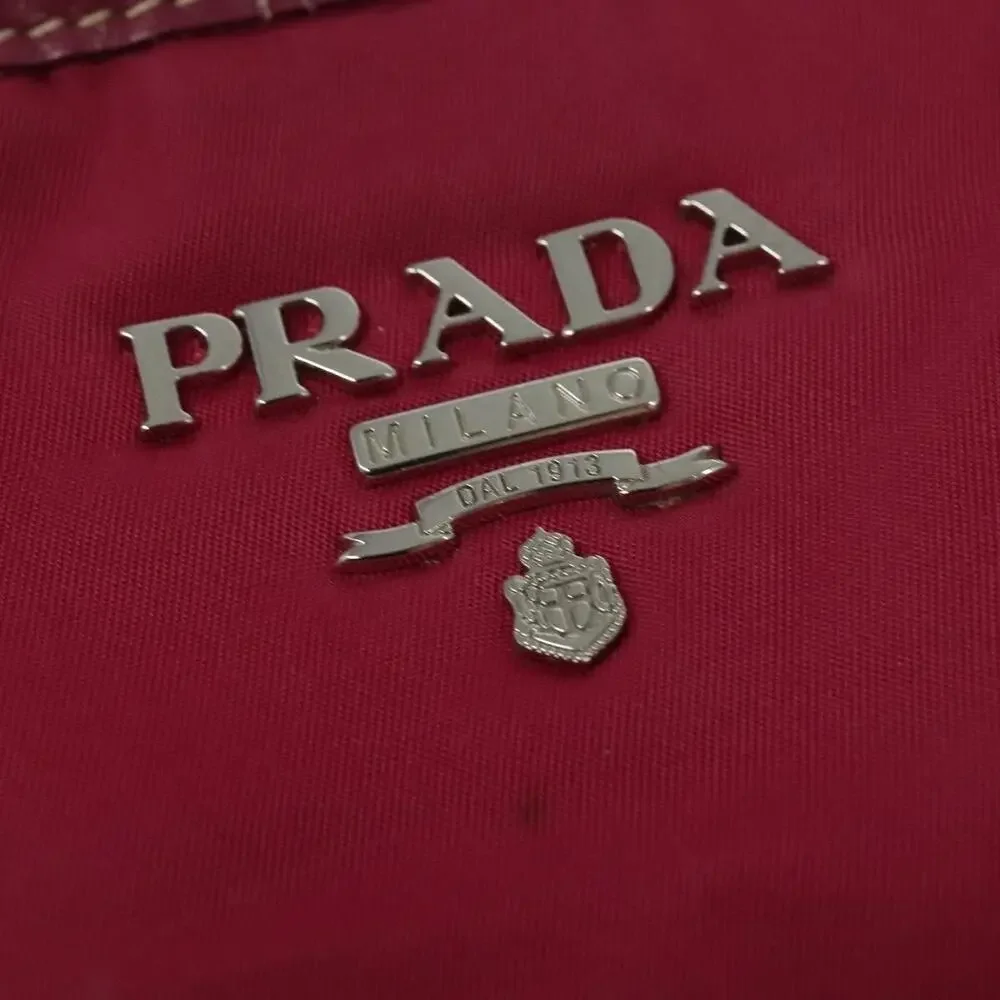 Prada Nylon Tote Bag Pink